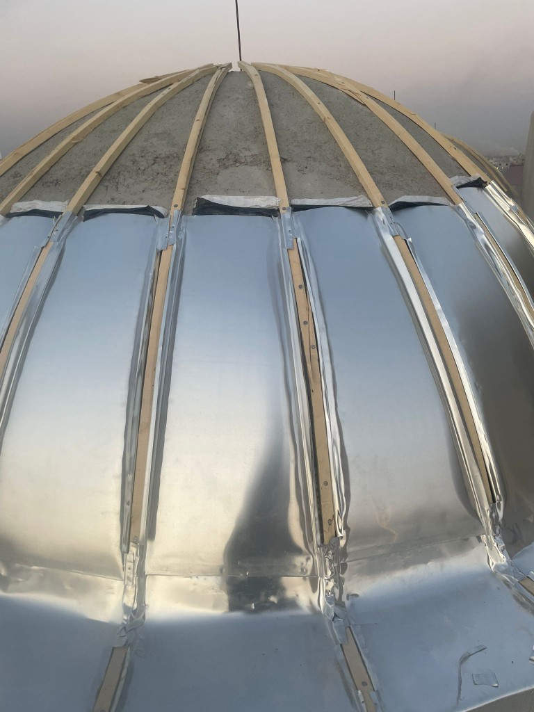 Kubbe donanımı ve kaplama detayı